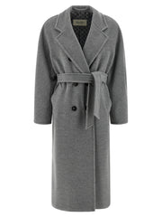 Max Mara Gray Virgin Wool Coat
