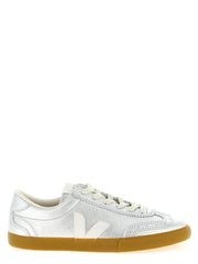 Veja Silver Genuine Leather Sneakers