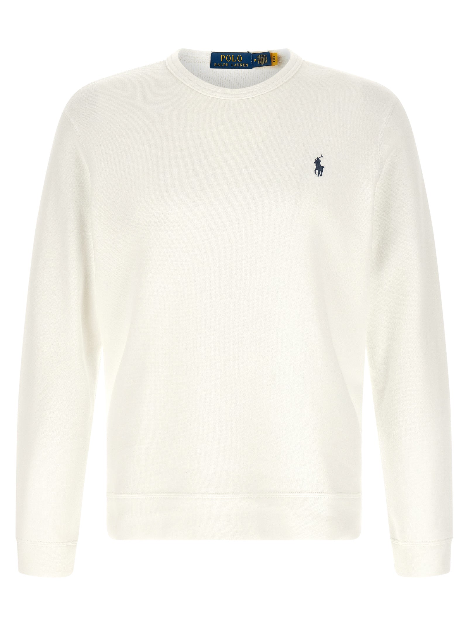Polo Ralph Lauren White Cotton Sweatshirt for Men