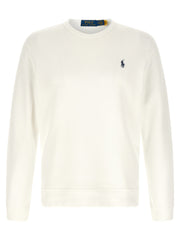 Polo Ralph Lauren White Cotton Sweatshirt