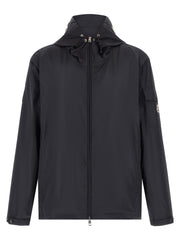 Moncler Blue Polyester Shell Jacket