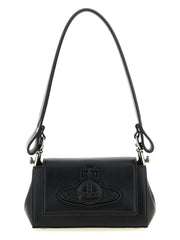 Vivienne Westwood Black Polyethylene Shoulder Bag