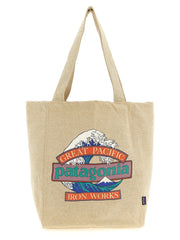 PATAGONIA Beige Cotton Tote Bag