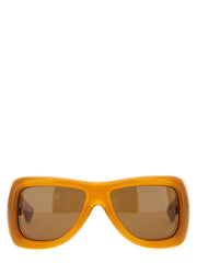 Saint Laurent Orange Acetate Sunglasses