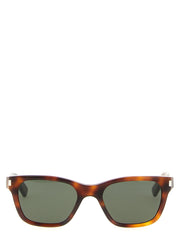 Saint Laurent Brown Acetate Sunglasses