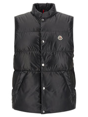 Moncler Black Polyester Sleeveless Jacket