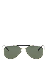 Saint Laurent Silver Acetate Sunglasses