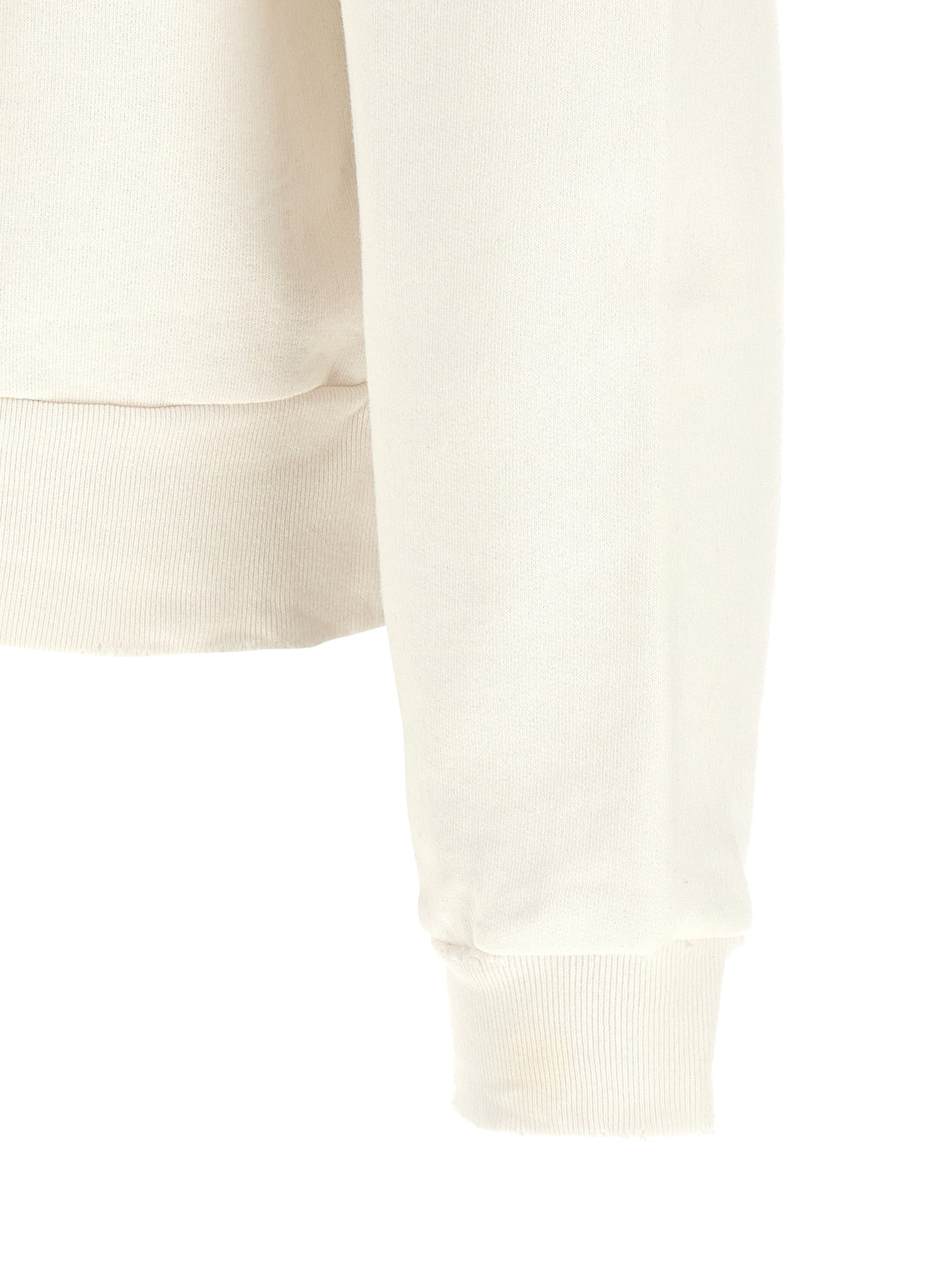 Balenciaga White Cotton Sweatshirt for Men