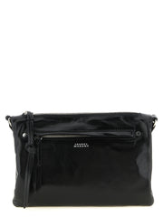 Isabel Marant Black Calfskin Crossbody Bag