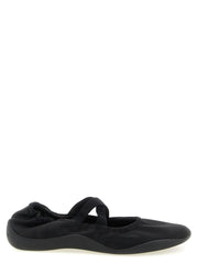 Balenciaga Black Polyester Ballet Flats