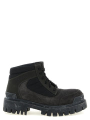 Balenciaga Brown Calfskin Ankle Boots
