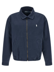 Polo Ralph Lauren Blue Cotton Full-Length Jacket