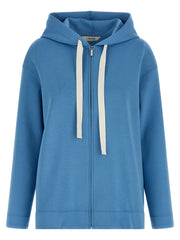 'S Max Mara Blue Cotton Hoodie