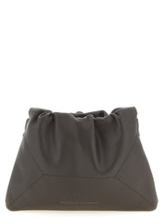 Brunello Cucinelli Brown Calfskin Clutch Bag