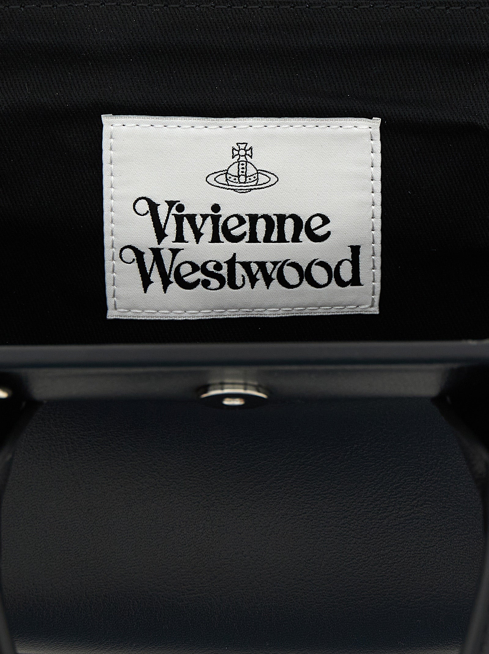 Vivienne Westwood Black Polyester Handbag