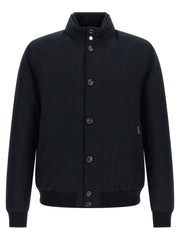 MooRER Blue Wool Bomber