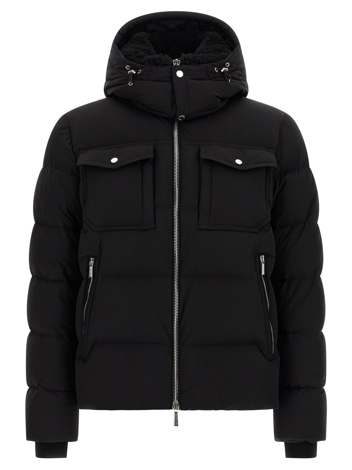 MooRER Black Wool Bomber