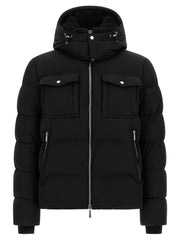 MooRER Black Wool Bomber