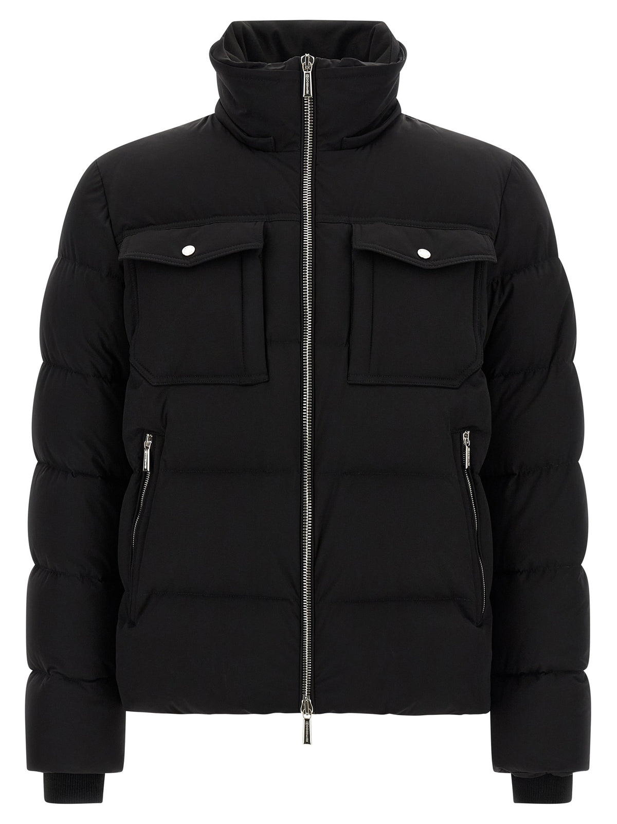 MooRER Black Wool Bomber