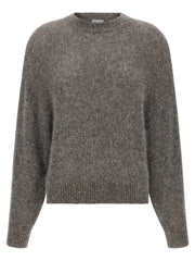 Brunello Cucinelli Gray Polyamide Cardigan