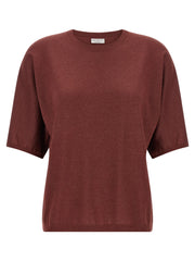 Brunello Cucinelli Bordeaux Cashmere Cardigan