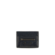 Balenciaga Black Lamb Ovis Aries Aries Wallet