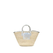 Jacquemus Beige Raffia Handbag