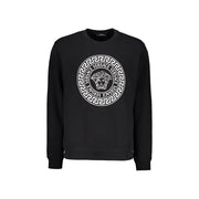 Versace Black Cotton Sweatshirt