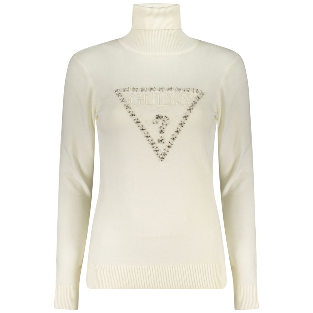 Guess Jeans Bianco Viscosa Donna Maglia for Women