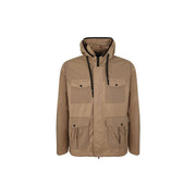 Herno Brown Cotton Shell Jacket