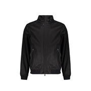 Herno Black Cotton Full-Length Jacket