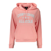 Converse Pink Cotton Women's Sweatshirt