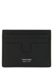 Tom Ford Black Calfskin Cardholder