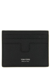 Tom Ford Black Calfskin Cardholder