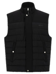 Mackage Black Nylon Sleeveless Jacket for Men