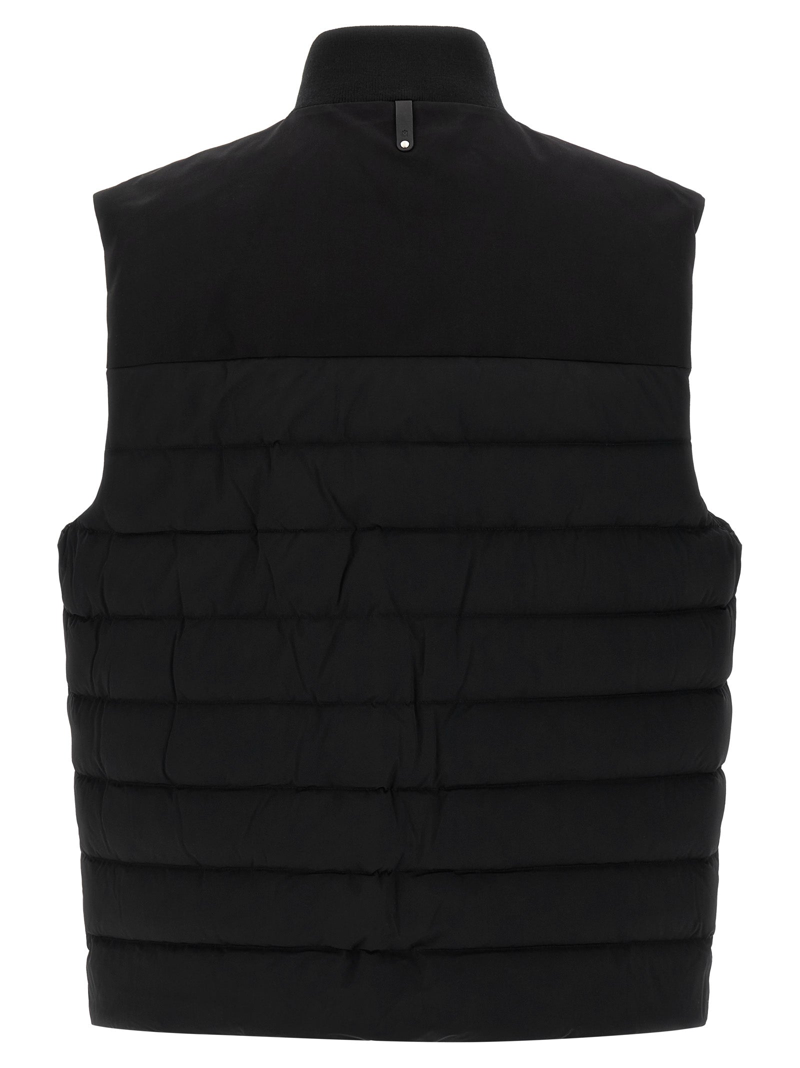 Mackage Black Nylon Sleeveless Jacket for Men
