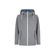 Herno Gray Virgin Wool Shell Jacket