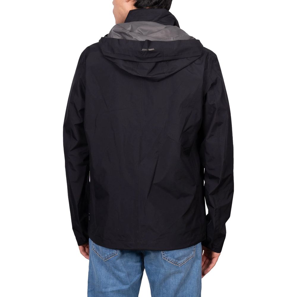 Herno Black Polyester Full-Length Jacket