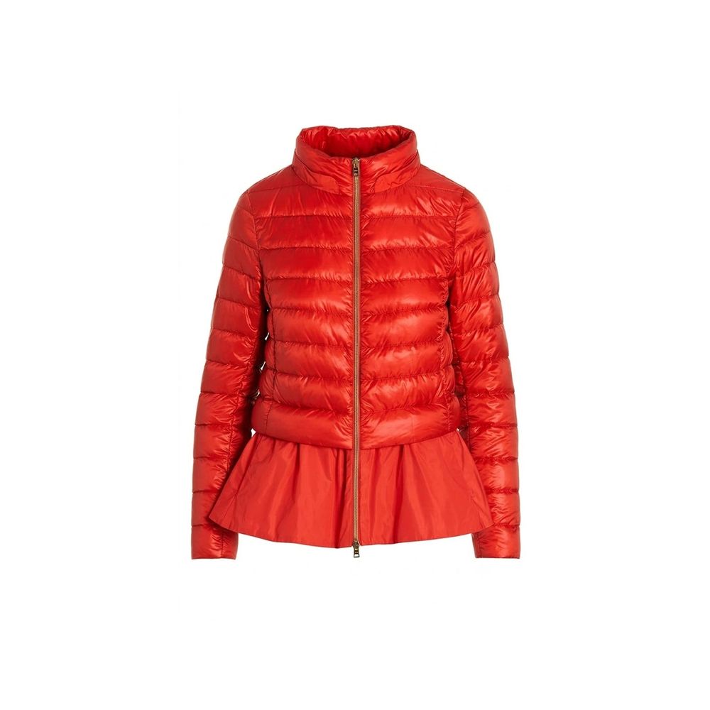 Herno Red Polyamide Full-Length Jacket