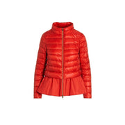 Herno Red Polyamide Full-Length Jacket