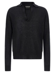 Tom Ford Black Cashmere Cardigan for Men