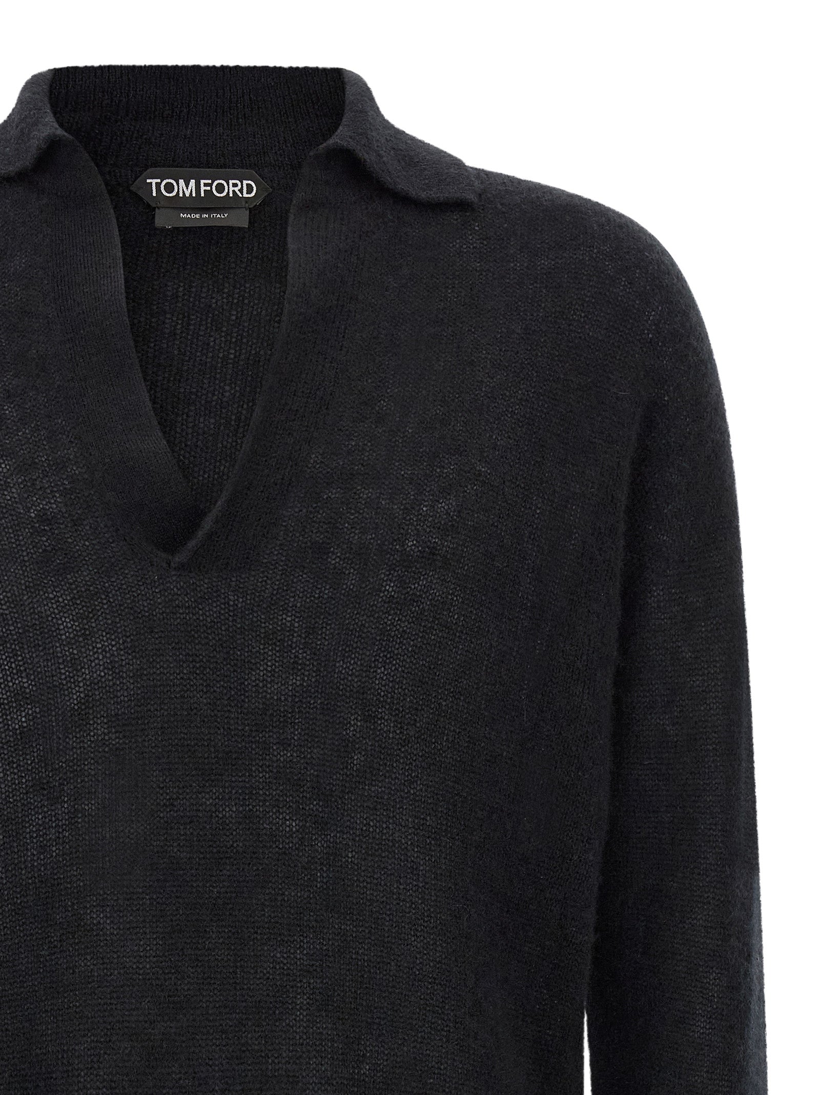 Tom Ford Black Cashmere Cardigan for Men