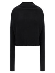 Rick Owens Black Cashmere Cardigan