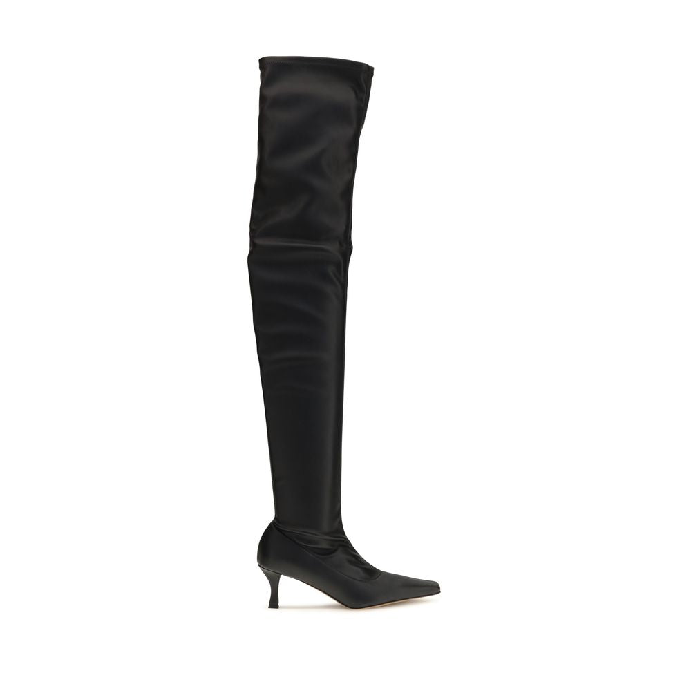 Proenza Schouler Black Polyurethane Over The Knee for Women