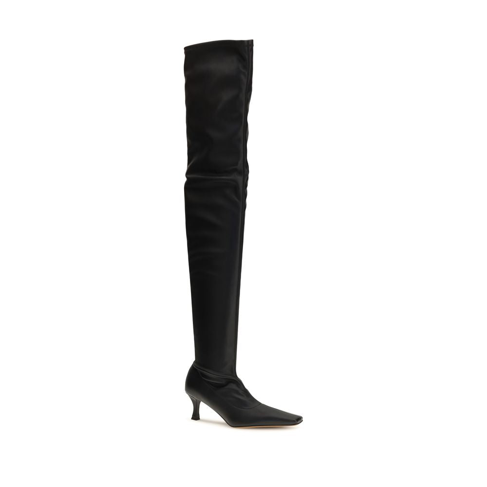 Proenza Schouler Black Polyurethane Over The Knee for Women