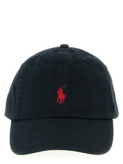 Polo Ralph Lauren Black Cotton Cap (Baseball Hat)