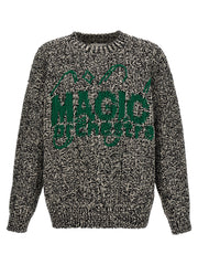 Jil Sander Multicolor Wool Cardigan