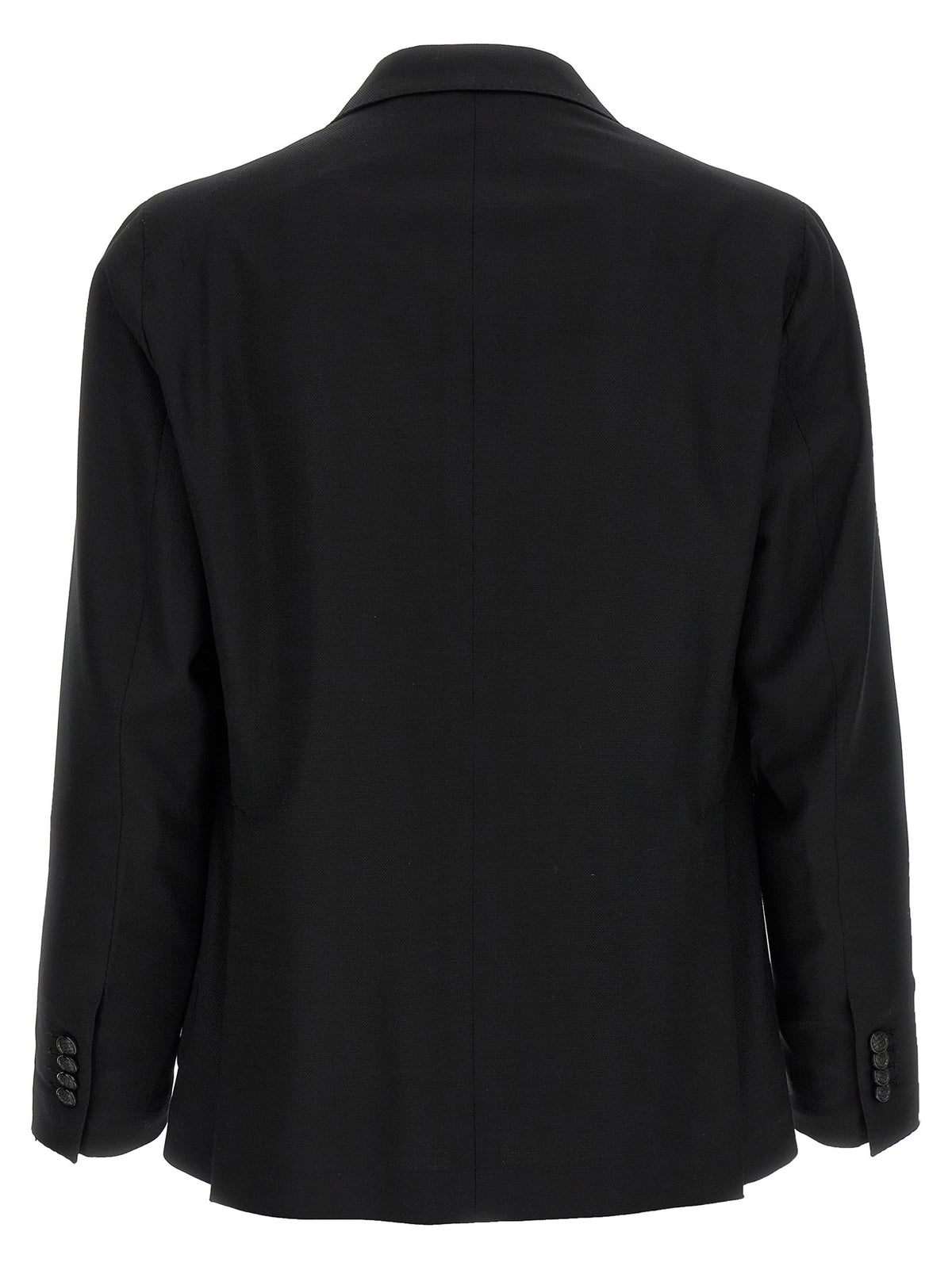 Tagliatore Black Virgin Wool Blazer