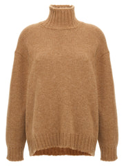 Jil Sander Beige Wool Cardigan