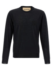 Valentino Garavani Black Virgin Wool Cardigan